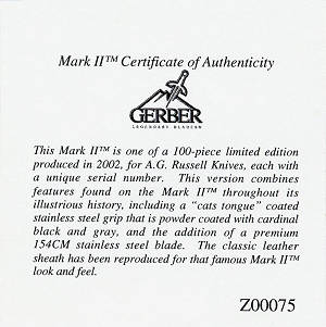 [A.G. Russell Ltd. Ed. COA ]